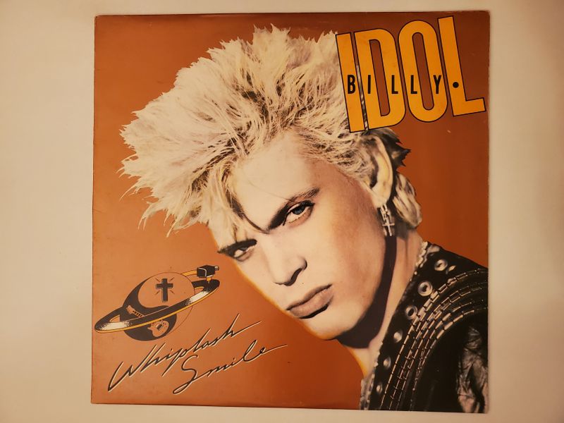 Billy Idol Whiplash Smile vinyl record